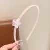 Diadema Ondulada Fina de Mezclilla de Gama Alta, Diadema de Estilo Moderno y de Moda, Accesorio para el Cabello para Mujeres, Pinza para el Cabello para Lavarse la Cara