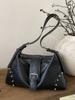 Bolso de Hombro de Remaches de Gama Alta para Mujer 2026 Nueva Moda Retro Gran Capacidad Bolso de Axila Bolso Tote para Viajes de Negocios Moderno