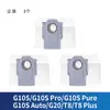 Adecuado para robot aspirador de barrido líquido para limpieza de piedra G10s accesorios p10 consumibles g20 bolsa para el polvo mopa lavadora A10