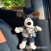 Ornamentos de Cachorro de Pelúcia para Carro Almofada de Ombro para Cinto de Segurança de Carro Boneco de Piloto Boneco de Presente de Alta Qualidade Boneco Venda por Atacado
