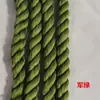 Cuerda de tendedero de mano de colores Nylon tejido Colcha Hecho a mano Decoración DIY Resistente al desgaste Trenzado Exterior para secar al sol Blanco