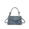 Bolso Pequeño de Mano Simple con Textura Retro Estilizado Francés para Mujer 2024 Nuevo Bolso Cuadrado Pequeño de Hombro Cruzado de Moda