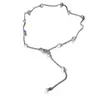 Collar de Perlas Gipsophila para Mujer Lujo Ligero Nicho 2025 Nuevo Estilo Estilo Popular Cadena de Lana Correa de Cuello de Alta Calidad Cadena para Clavícula