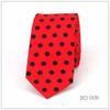 Moda para Hombre Vestido de Boda Blanco Lunares Corbata Casual Estilo Coreano Puntos Corbata de Algodón de 6 cm