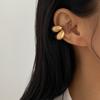 Joyería Transfronteriza Europea y Americana, Pinzas para Oreja de Pan con Forma de C de Estilo Fresco, Hebillas Abiertas Geométricas Espirales de Gota de Agua
