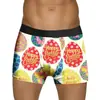 Ropa Interior Masculina Adulta Europea y Americana de Pascua Impresa en 3D de Seda de Leche de Cintura Media Sexy tipo Boxer