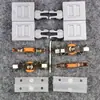 Conjunto de Três Peças para Trilho de Vidro de 5mm Armário de Exposição com Porta de Correr Armário Estante de Livros etc. Trilho Deslizante Porta Deslizante Porta de Empurrar-Puxar Acessórios