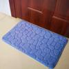 Felpudo antideslizante de guijarros para baño, absorbente