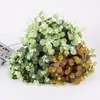 Flor Simulada Hoja de Dinero Única Hoja de Eucalipto Arreglo Floral de Boda con Flores Artificiales Decorativas y Hojas de Plantas Verdes Plantas Simuladas