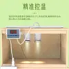 Caja Calentadora para Codornices con Lámpara de Calor Lámpara de Control Automático de Temperatura Temperatura Constante Polluelo Loro Lámpara Calefactora Lámpara de Calor