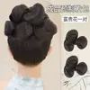 Peluca para Mujer con Moño de Doble Lazo, Estilo Recogido Prehecho, Accesorios para el Cabello de Disfraz Antiguo, Moño Prehecho para Recogido de Novia al por Mayor
