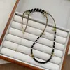 Autumn and Winter New Tiger Eye Stone Sweater Chain Retro French Accessible Luxury High-End Niche Design Beaded Long Accessories