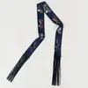 Venta al por mayor del fabricante: Bufanda Larga de Seda con Borlas y Tejido de Sarga, Cinta Decorativa Multiusos Adecuada para Regalo y Decoración de Joyería