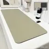 Tapete de Mesa de Escritório Grande Couro Borracha Mouse Pad para E-sports Tapete de Mesa para Casa Luxo Leve Sensação Avançada Tapete para Escrita de Estudante
