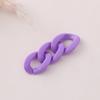 Cadena de hebilla de plástico acrílico transfronteriza manual DIY joyería funda de teléfono móvil cadena accesorios para bolso al por mayor