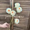 5 Rosas de Montaña Nevada, Rosas de Ensueño, Flores Artificiales, Flores para Bodas, Arreglos Florales para Salón de Bodas, Adornos de Decoración para el Hogar