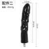 Máquina de Pistola Juguete Sexual Femenino Productos para Adultos Dispositivo de Masturbación Totalmente Automático Telescópico Inserción Máquina de Apilamiento Vibrador Femenino