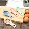 Separador de huevos de paja de trigo, filtro de proteína de yema de comida para bebés, filtro de huevos para hornear en el hogar de la cocina