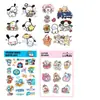 Etiquetas Autoadhesivas Se Pueden Bolsar, Pegatinas para Manuales, Pegatinas Lindas de Dibujos Animados, Troqueladas con Forma Especial para DIY, Logotipo Personalizado