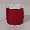 No. Cuerda Trenzada Hilo de Jade 72 Hilos 0.8mm Nylon Hilo Tejido a Mano Hilo para Colgante DIY Cuerda Roja Accesorios de Nudo Chino Hilo al por Mayor