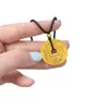 Ouro Areia Tradicional Técnica Antiga Espírito da Montanha Pingente de Moeda Bolsa Artesanal Array de Trovão Fivela da Paz Pingente Joias Masculinas Atacado