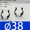 Abrazadera Elástica para Tubería de Acero Inoxidable Aislada Recubierta de Goma, Abrazadera Fija, Clip para Tubería, Abrazadera en Forma de U, Abrazadera para Tubo de Lámpara, Soporte de Clip de Resorte para Tubería de Agua