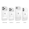 Adequado para Capa de Celular Iphone17Pro Atacado Transparente Apple 17Air Metal Suporte de Uma Palavra Fábrica de Capas para Celular