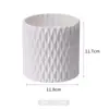 Porta-Canetas Giratório com Cravação de Diamantes, Grande Capacidade, Simples, Coração Feminino, Papelaria de Mesa para Escritório, Pincel de Maquiagem, Divisória de Luxo Acessível