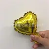 Placa de luz de balão em formato de coração de 5 polegadas balão decoração de festa de casamento aniversário balão de folha de alumínio balão de amor atacado