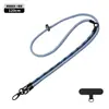 Cordón Transfronterizo para Teléfono Móvil Cruzado 8mm Cordón Tejido para Teléfono Móvil Desmontable Tres en Uno Cordón de Muñeca Cordón Anti-Pérdida
