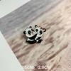 Broche de aleación de panda gigante de venta caliente, lindo animal, moda, insignia creativa, estilo deportivo, accesorios de broche de panda gigante