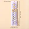 Conjunto de Presilhas de Cabelo Infantis Amazon Xadrez Bolinhas Pistilo Meninas Grampo para Franja Mini Acessórios de Cabelo Fofos para Meninas 5119