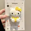 Lindo Estéreo Azul Ropa Kitty Soporte Magnético Adecuado para Teléfono Móvil Magsafe Fuerte Adsorción Escritorio Gente Perezosa