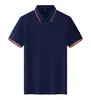 Camisa polo de manga corta bicolor con cuello, 200g, Sorona nacional, camisa publicitaria, ropa de trabajo para hombre, se puede imprimir con texto