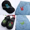 Atacado Strass Azul Cor AB Urso Flor Coração Patch de Tecido Roupas Acessórios de Hotfix Diamante Patch para Sapato Bolsa Patch Acessórios de Joias