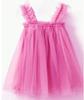 Ins Novo Verão Meninas Vestido de Saia de Malha com Suspensório Saia de Malha Infantil Saia de Princesa Saia Tutu Drop Shipping