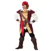 Novo Traje de Pirata para Casal Traje de Birata Traje de Festa de Carnaval de Todos os Santos Capitão Caribenho Traje de Palco
