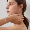 Pulsera Cruzada de Amor para Comercio Exterior Transfronterizo Moda Nuevo Estilo Lujo Ligero Temperamento Elegante Viaje Diario Joyería de Mano Chapada en Cobre Mujeres