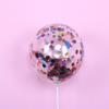Cor lantejoulas balão enchimento transparente 12 polegadas decoração de aniversário Balão Mágico micro empresa empurrar pequeno presente