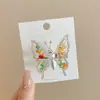 Pinza Lateral de Mariposa Super Hada para Niños para Salir Diariamente Pinza Recta Versátil para Niñas Pinza para el Cabello de Moda con Sensación de Alta Gama Accesorio para el Cabello