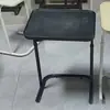 Soporte de Mesa para Laptop Bjorkgasen Altura Ángulo Ajustable Plegable Mesa Lateral para Uso en Casa Sofá Mesita de Noche