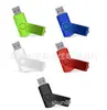 Memoria USB Usb20 con Adaptador Otg 1GB, 2GB, 4GB, 8GB Giratoria Android Regalo de Negocios Portátil