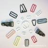 Fábrica de Foshan Hebilla de Nylon Recubierta de Metal Hecha a Medida Correa para el Hombro Hebilla de Ajuste Elástico Hebilla 089 Accesorios para Ropa