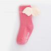 Calcetines para Bebé Lindos y Súper Lindos Primavera y Otoño 0-1 Año Calcetines de Algodón Bebé Recién Nacido Alas de Dibujos Animados Calcetines Antideslizantes para Niños de Media Pantorrilla