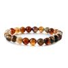 Pulsera transfronteriza de Amazon temu piedra de fuego para hombres y mujeres alto sentido estilo ins punk pulsera joyería pulsera de cuentas