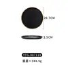 Juego de Cuatro Piezas de Vajilla de Melamina Tazones Pequeños de Plástico Tazones para Arroz Vajilla para Restaurante de Hot Pot Japonés y Coreano Tazones Platos Tazas de Imitación Porcelana Platos Redondos