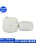Estuche de Algodón Plegado Transfronterizo para Cosméticos, Bolsa de Tocador de Algodón Plegado para Cosméticos, Bolso de Mano tipo Chaqueta de Plumas RPET Estilo Japonés, Fábrica Personalizada