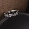 Anel de Onda em Prata Pura S990 Estilo Antigo com Padrão de Nuvem para Mulheres, Estilo Chinês Único e Simples, Anel de Nuvem Vintage em Prata Tailandesa para Homens