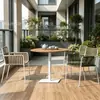 Mesa y sillas de exterior para patio, balcón al aire libre, mesa y sillas de ocio, una mesa y dos sillas, muebles para terraza exterior, personalización de fábrica transfronteriza