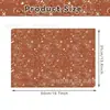 Papel para Doces Flor de Caju Pera da Neve 17g Embalagem à Prova de Umidade Papel Decorativo Padrão Flor de Cintura Retro Papel de Cópia Decorativo